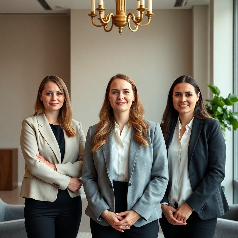 Traja profesionáli v modernom popradskom kancelárskom interiéri